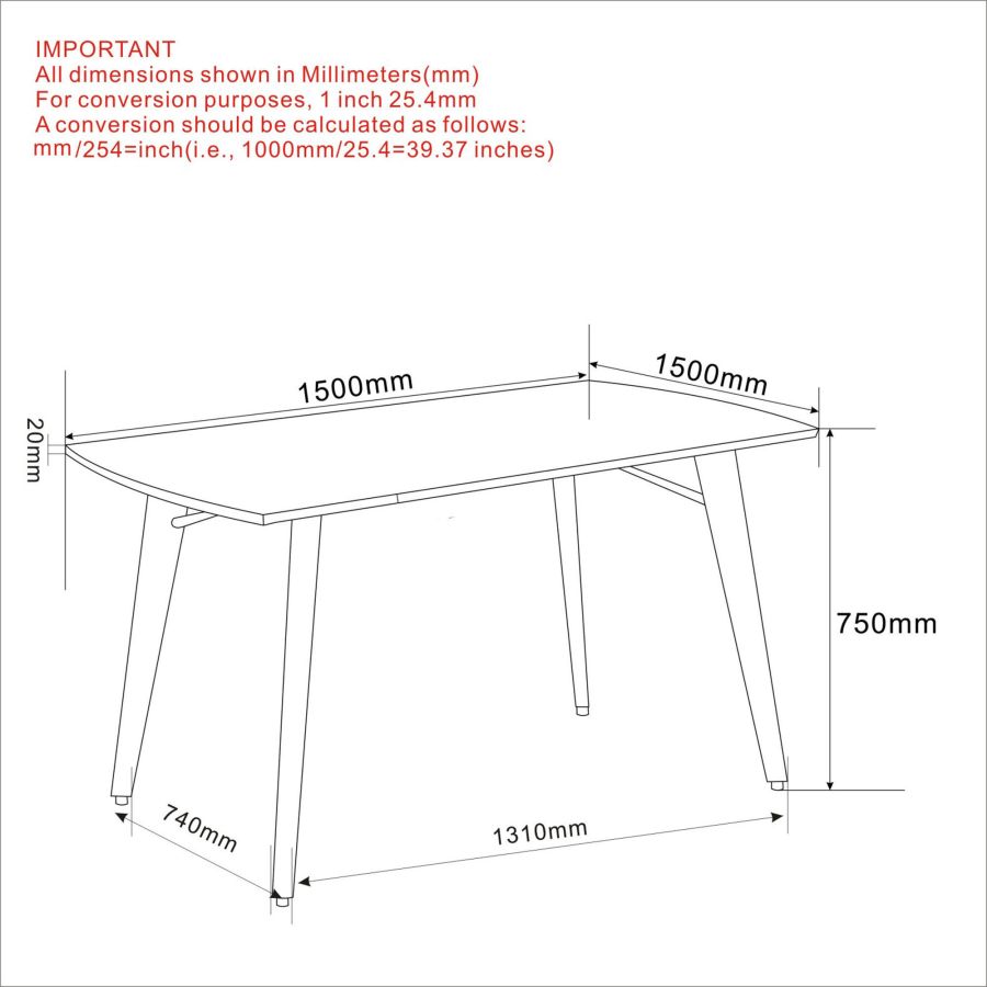 Leon/Kash 5pc Dining Set in Black Table with Saddle Chair - Image 3