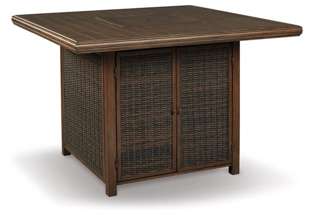 Paradise Trail Bar Table with Fire Pit - Image 3
