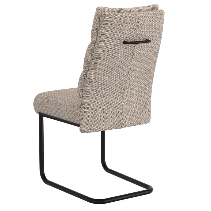 Brodi Dining Chair, set of 2, in Beige and Black - Image 7