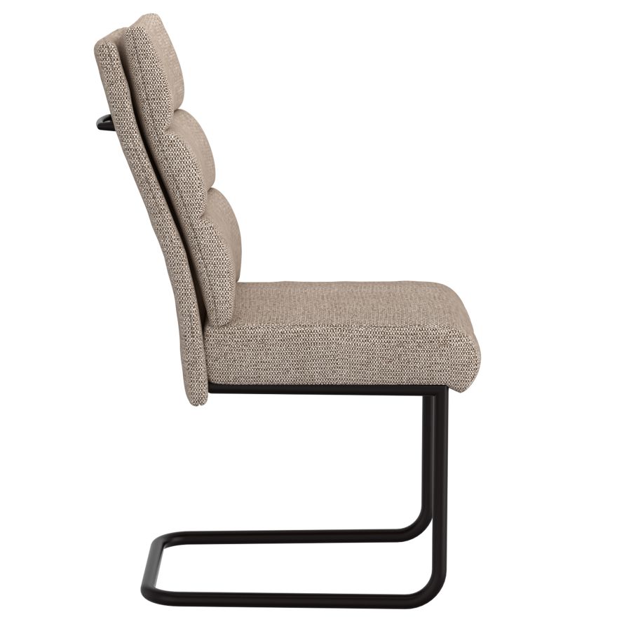 Brodi Dining Chair, set of 2, in Beige and Black - Image 6