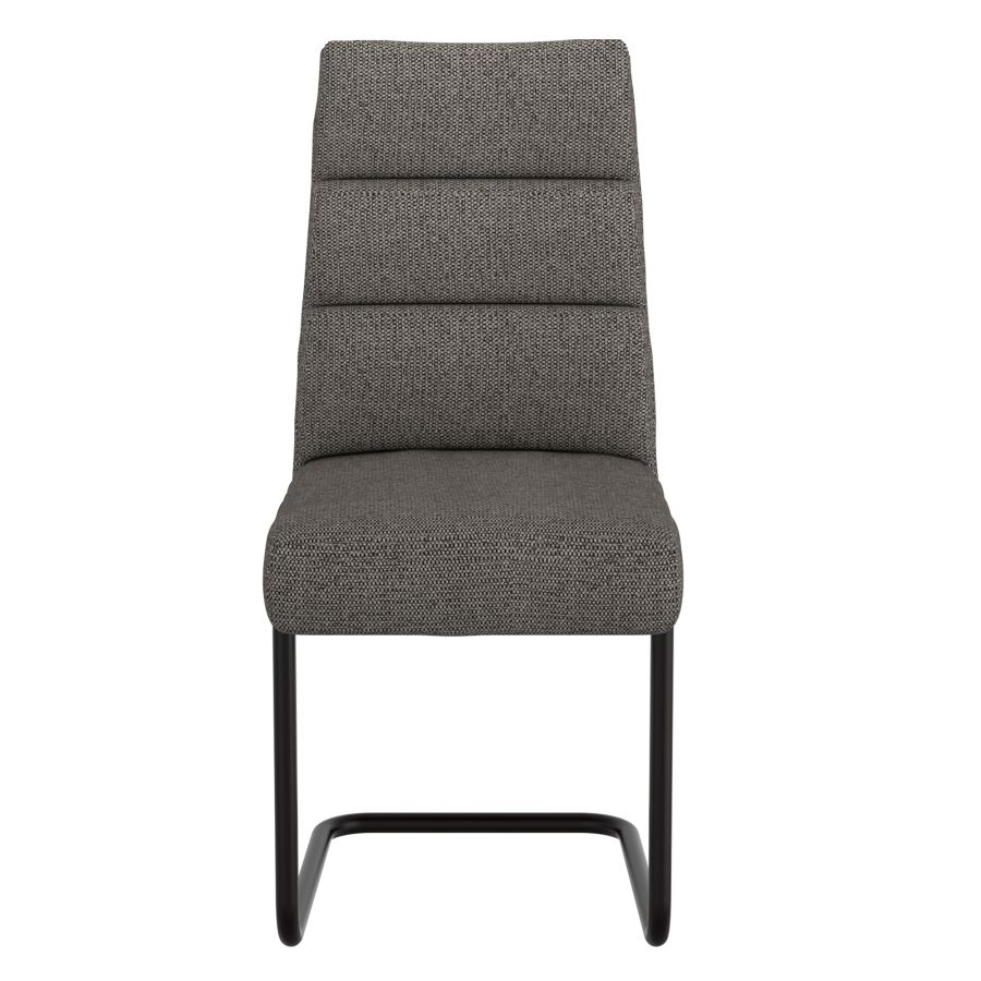 Brodi Dining Chair, set of 2, in Charcoal and Black - Image 5