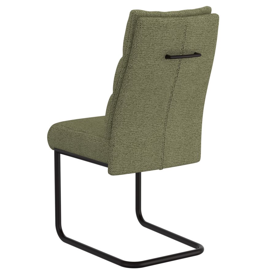 Brodi Dining Chair, set of 2, in Sage and Black - Image 7