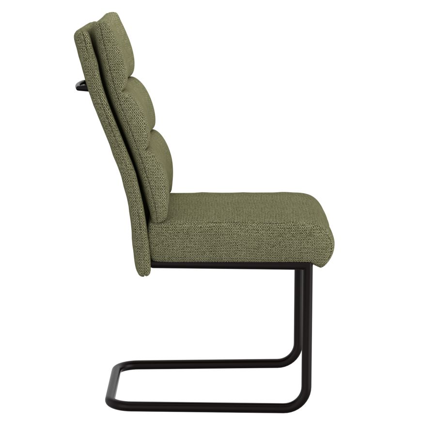 Brodi Dining Chair, set of 2, in Sage and Black - Image 6