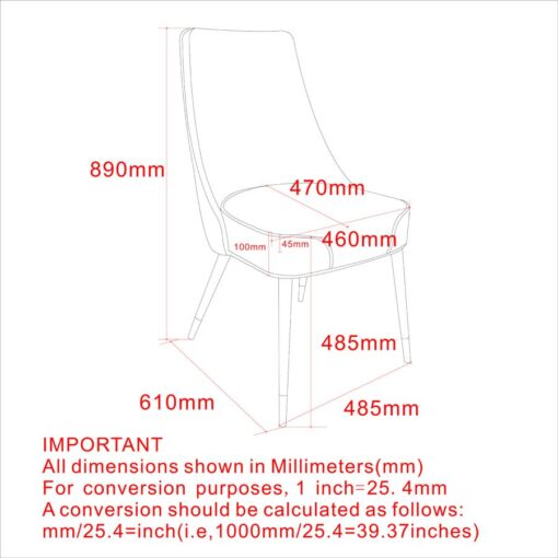 Alternative view of Koda Dining Chair, Fabric, set of 2, in Beige and Black