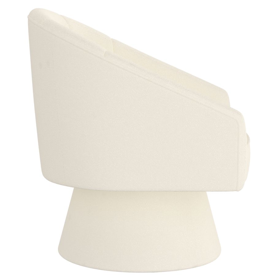 Tilsy Accent Chair in Ivory Boucle - Image 6