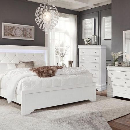 Pompei (White) Bedroom Set