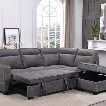 Alternative view of Sectional Sofa Bed IF-9010 RHF