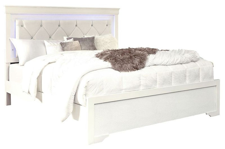 Pompei White Bedroom Set - Image 2