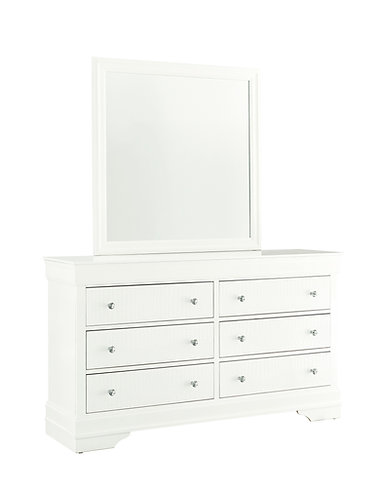 Pompei White Bedroom Set - Image 5