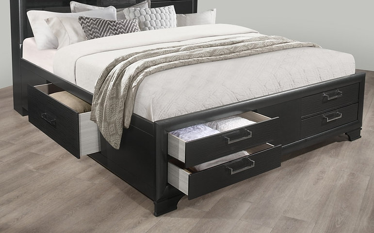 Ava Jordyn Grey Bedroom Set - Image 2