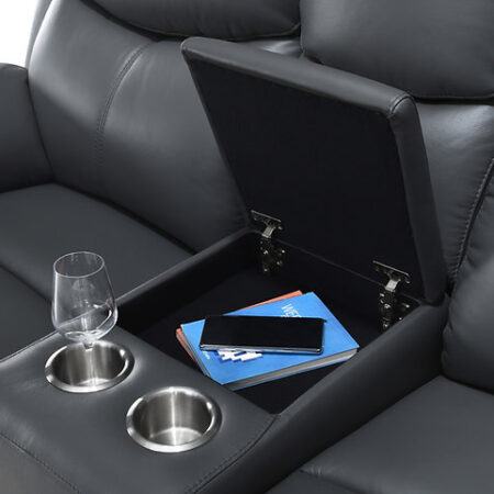 Alternative view of 3pc Power Recliner Set (Leather Match-Power) IF-8121