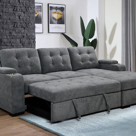 Alternative view of Sectional Sofa Bed IF-9051 RHF
