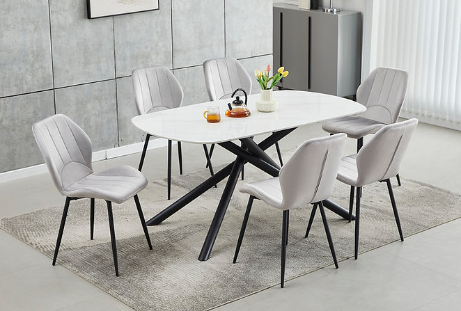 T-1530 C-1535 7pc Dining Set