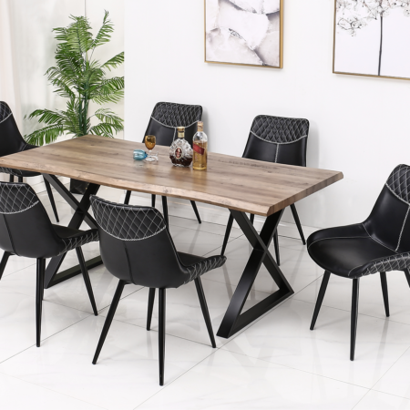 T-1811 C-1826 7pc Dining Set