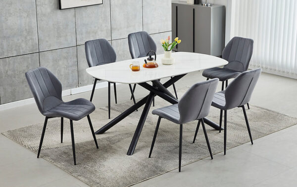 T-1530 C-1536 7pc Dining Set
