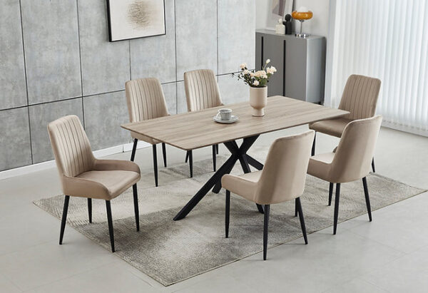 T-1510 C-1511 7pc Dining Set