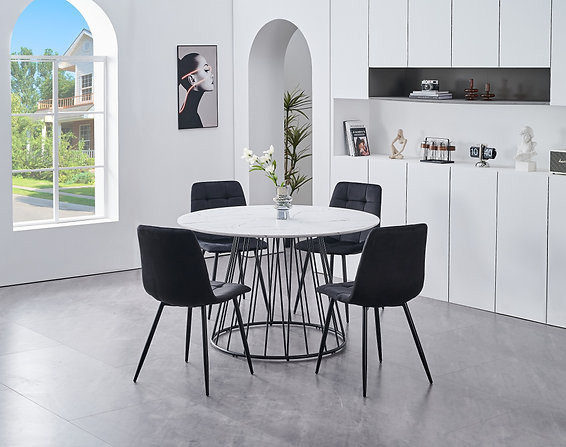 T-1590 C-1591 5pc Dining Set