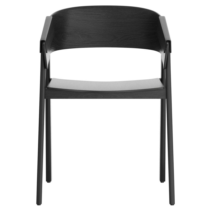 Mateo Contract Grade Black Chair, Set of 2 - Image 5