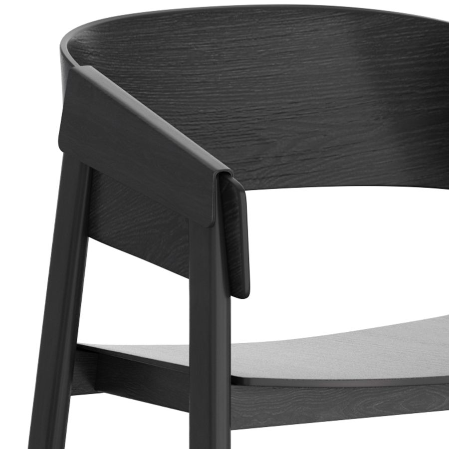 Mateo Contract Grade Black Chair, Set of 2 - Image 6