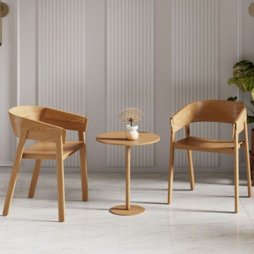 Alternative view of Mateo Contract Grade Chair, Set of 2 in Natural