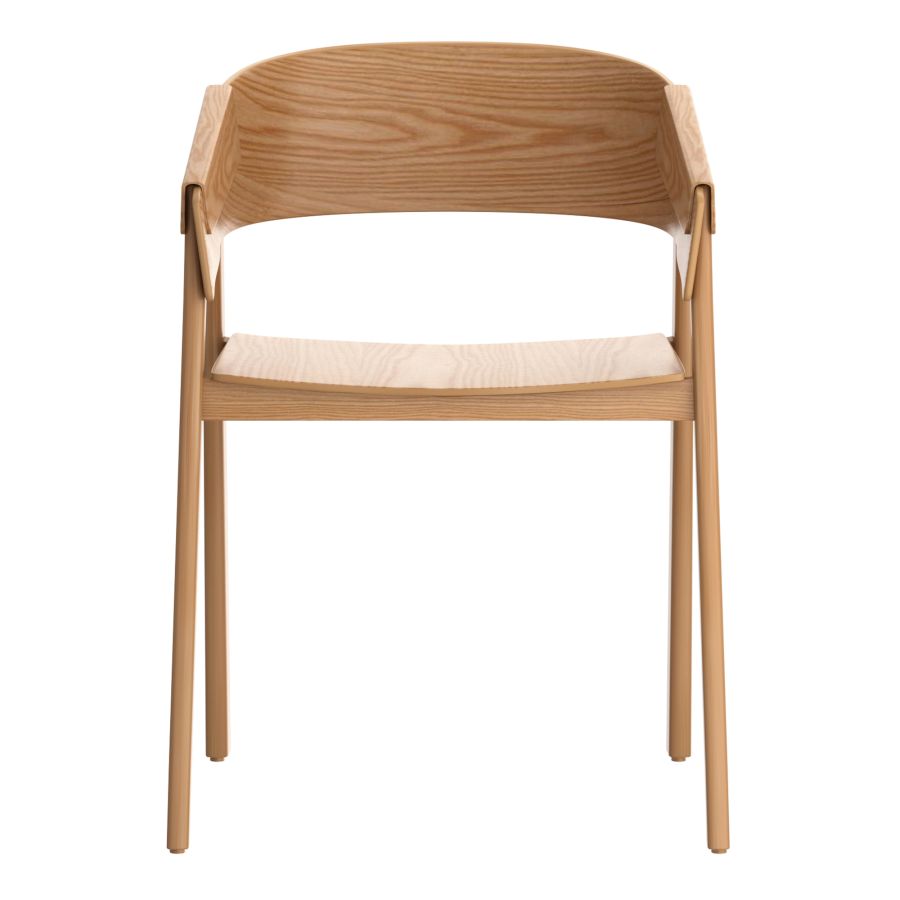 Mateo Contract Grade Chair, Set of 2 in Natural - Image 5