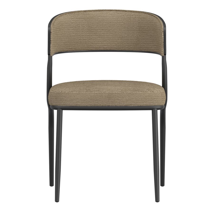 Kazan Dark Beige Dining Chair Set of 2 - Image 5