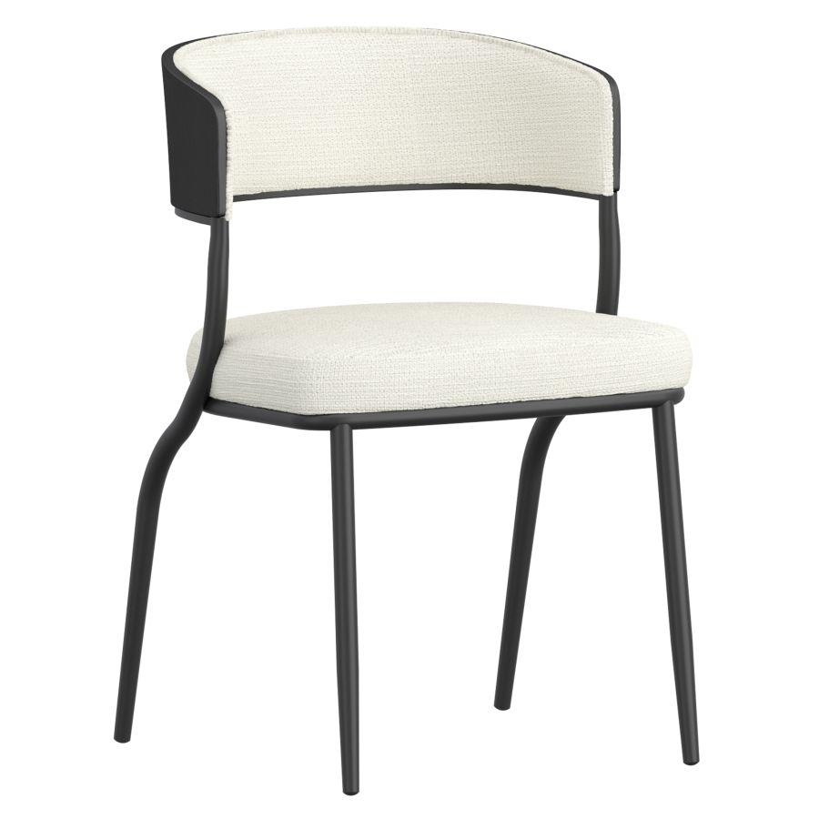 Kazan Dining Chair, Set of 2 in Ivory - Image 8