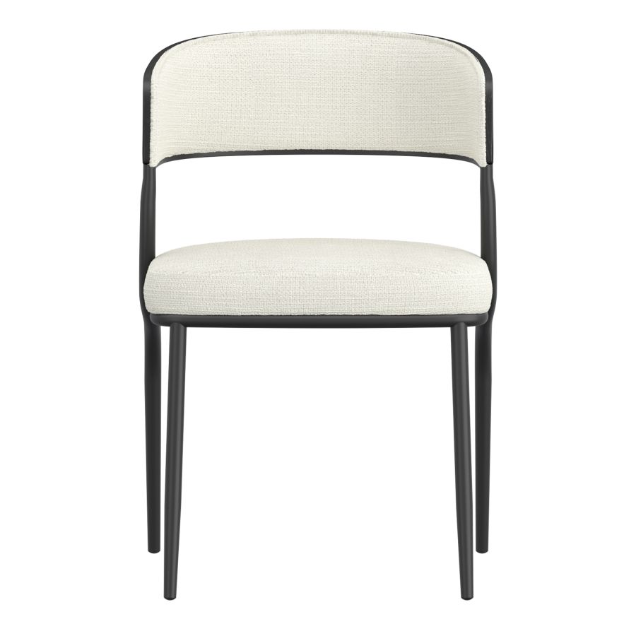 Kazan Dining Chair, Set of 2 in Ivory - Image 4