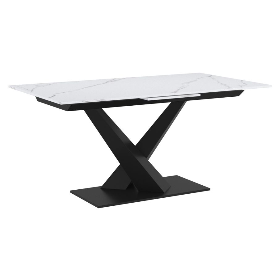 Julius/Dario White Charcoal 7pc Dining Set - Image 12