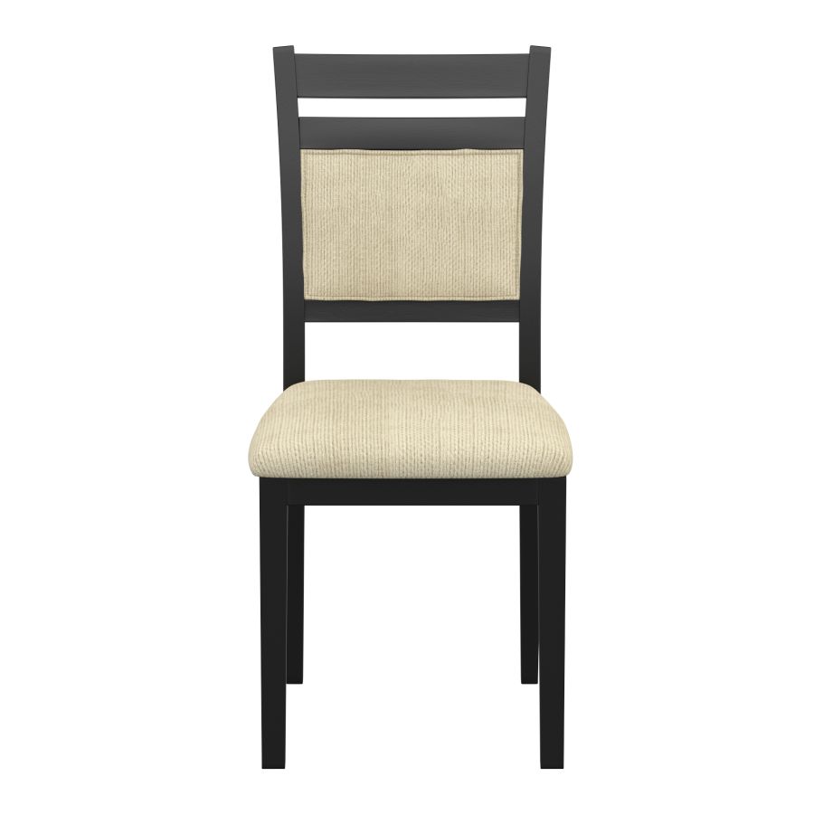 Conrad 5pc Black Dining Set - Image 4