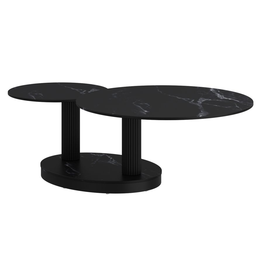 Black Elara Coffee Table 301-198BK - Image 5