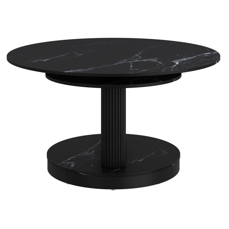 Black Elara Coffee Table 301-198BK - Image 3