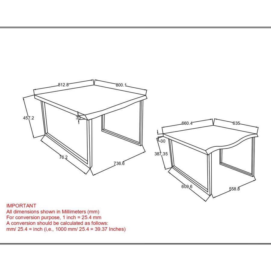 Jivin 2pc Coffee Table Set - Image 3