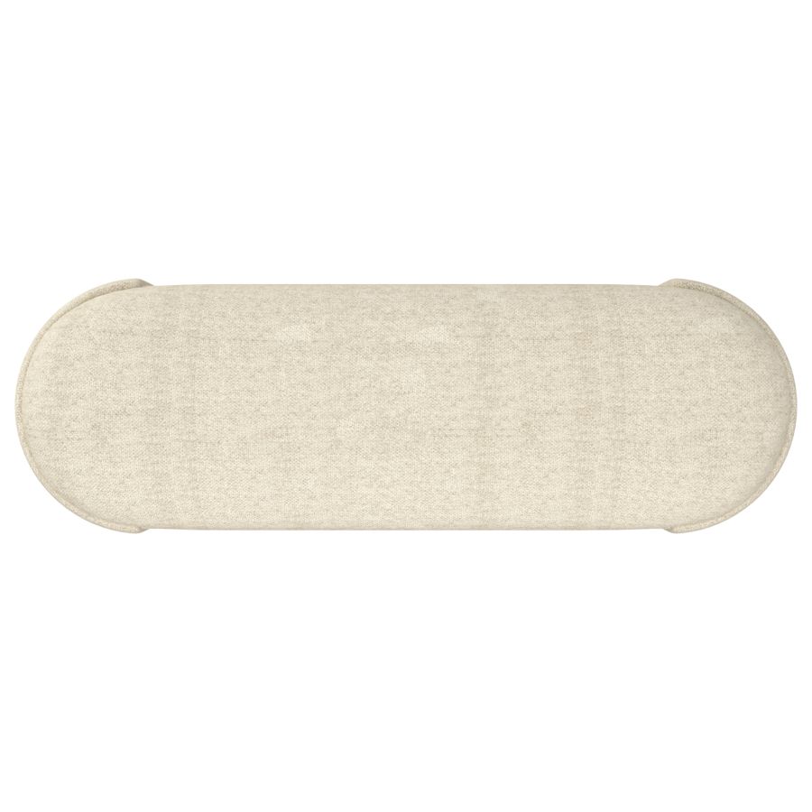 Daphne Storage Ottoman in Beige - Image 3