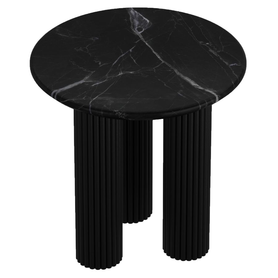 Jilsa Accent Table in Black 501-551B - Image 7