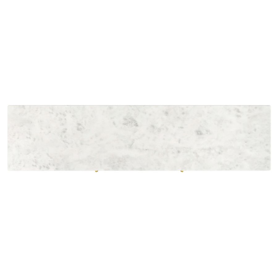 Camden White & Walnut Media Cabinet - Image 3