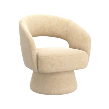 Santo Accent Chair in Beige