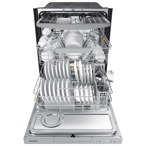 Samsung 24" 44dB Built-In Dishwasher with Third Rack Stainless Steel - Image 14