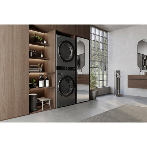 Alternative view of LG WKHC252HBA Washer Dryer