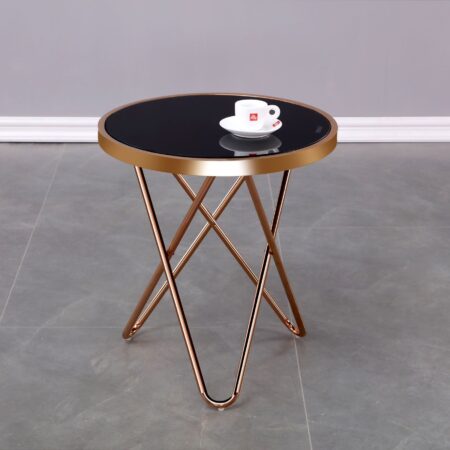ACCENT TABLE - ROSE GOLD