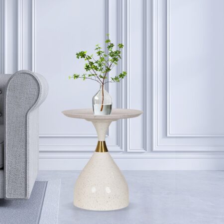 ACCENT TABLE - WHITE