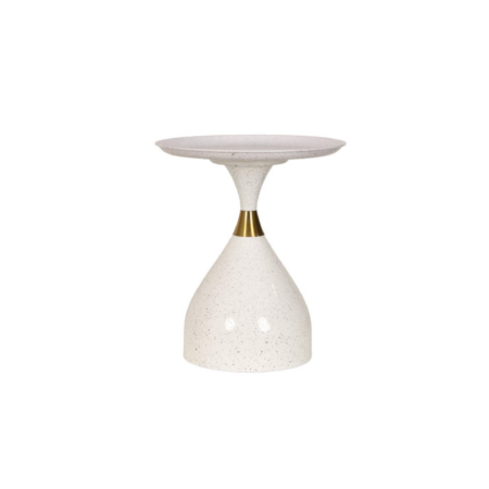 ACCENT TABLE - WHITE
