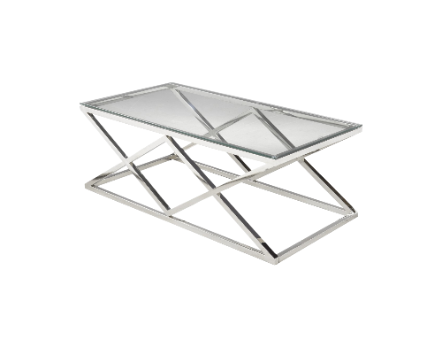 COFFEE TABLE - SILVER