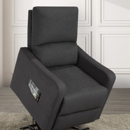 Alternative view of RECLINER LIFT CHAIR, DARK GREY