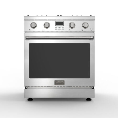 Alternative view of Alberta 30"/36"/48"  Silver Full Gas Range