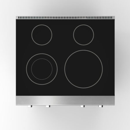 Alternative view of BC 30"/36" Silver Electric Range