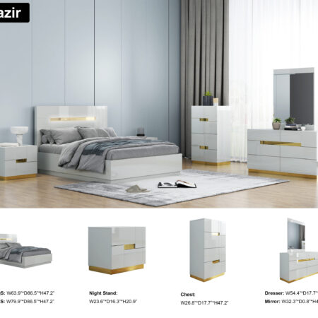 Wazir Bedroom Set