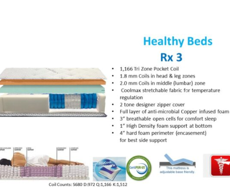Alternative view of HEALTHY BED RX3
