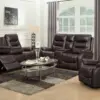 8090 Reclining 3 Pcs Sofa Set