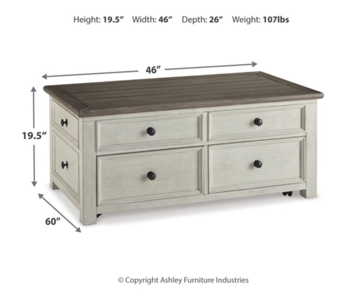 Bolanburg Lift Top Cocktail Table - Image 4
